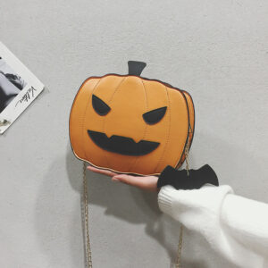 Funny Pumpkin Bag Halloween Bag Wild Niche Design Fashion Chain Bag Cute Personality Creative Women's Bag