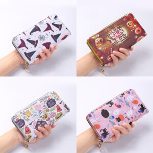 Halloween Wallet New European And American Trend Fashion Large-capacity Long Wallet